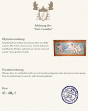 Expertise Putti-Gemälde